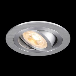 NEW TRIA® 75, Deckeneinbauleuchte, rund, max. 10 W GU10, aluminium