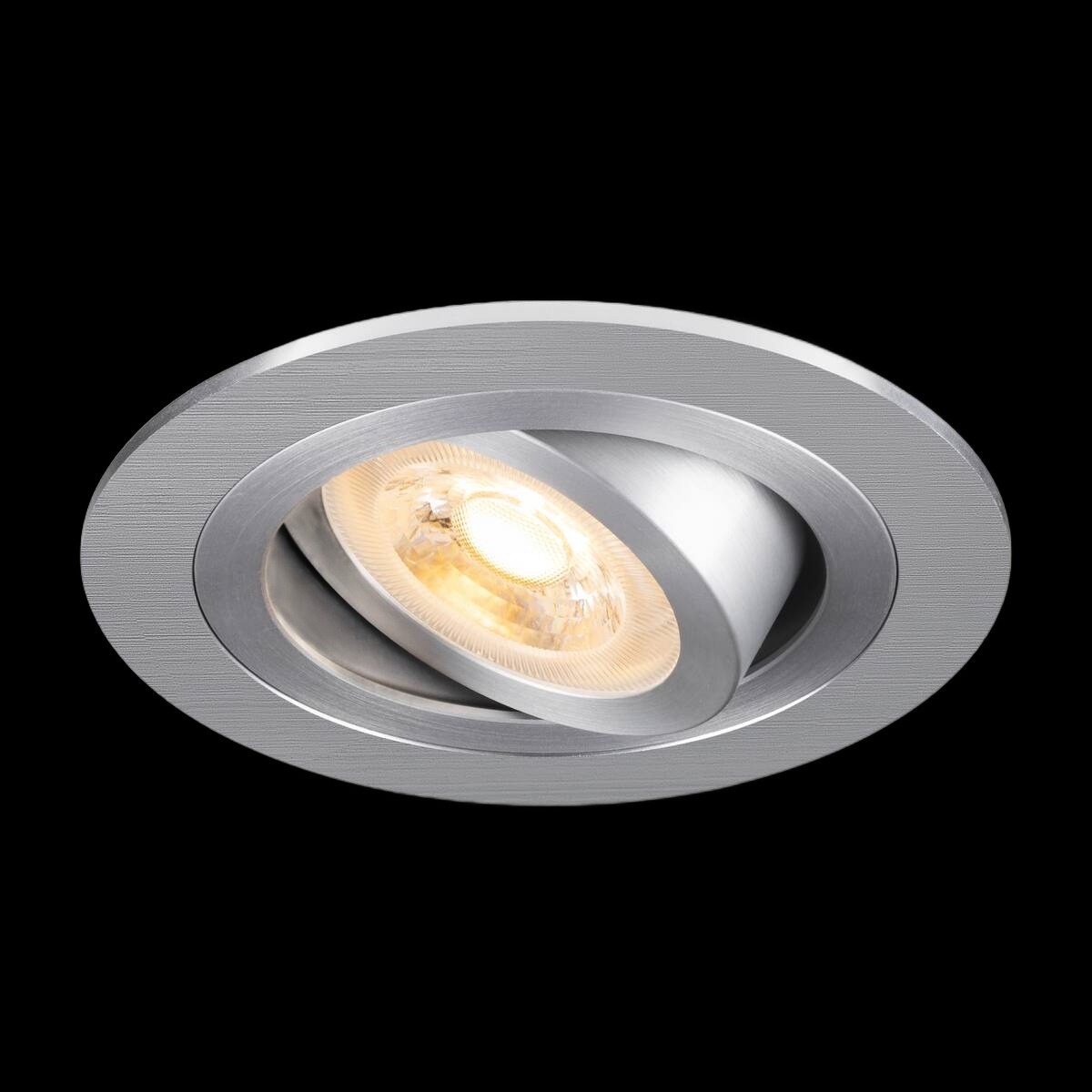 NEW TRIA® 75, Deckeneinbauleuchte, rund, max. 10 W GU10, aluminium