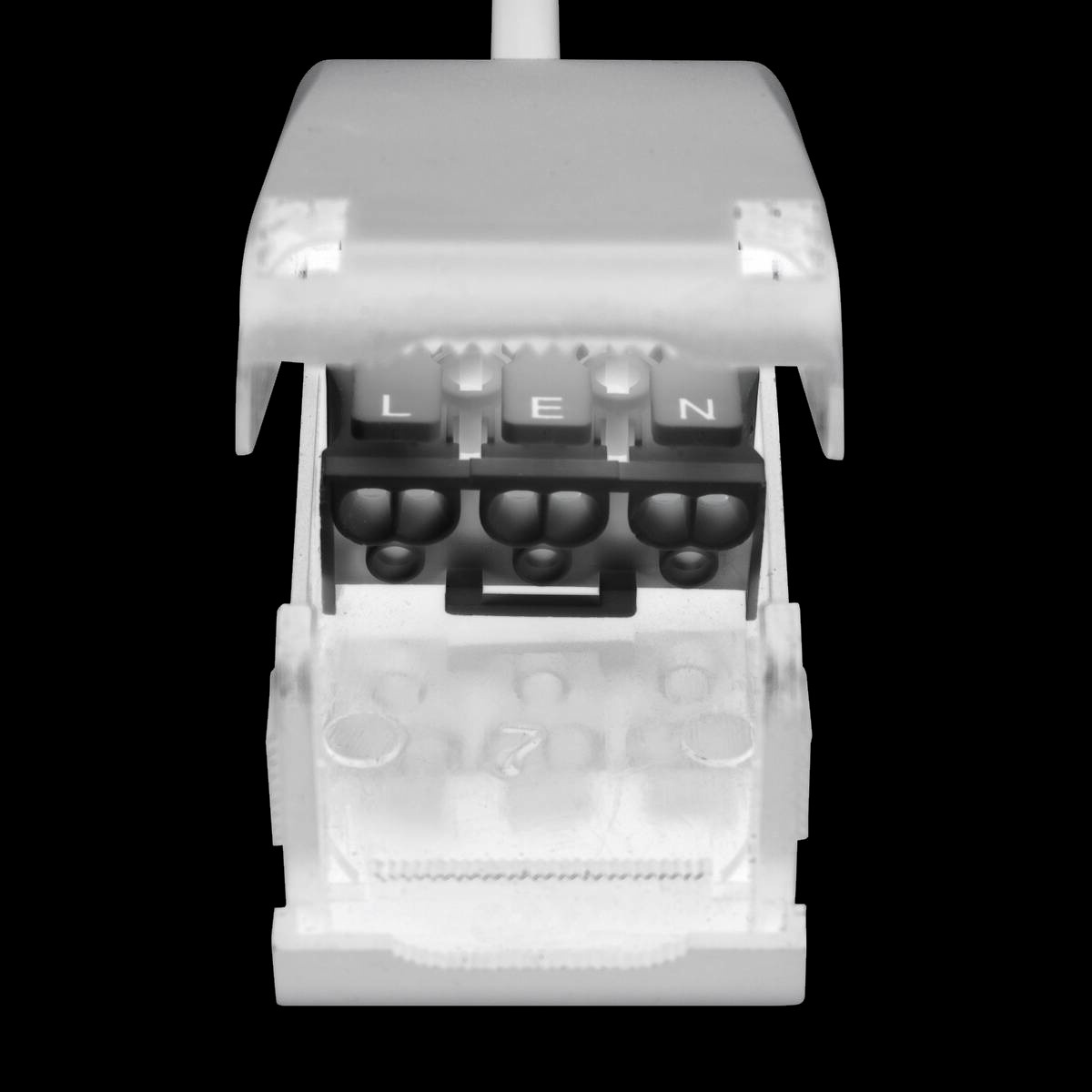 NEW TRIA® UNIVERSAL 68, Deckeneinbauleuchte, 2500/3000/4000 K, 38°, IP 20 / IP 65, rund, schwarz – Bild 4