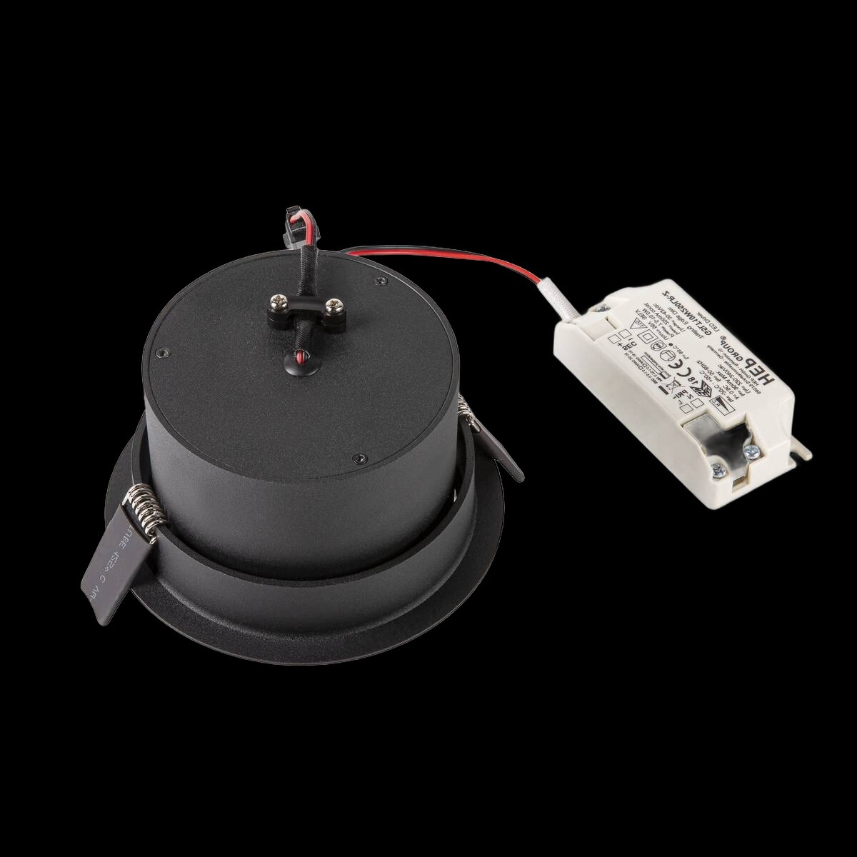OCULUS, Indoor LED Deckeneinbauleuchte schwarz DIM-TO-WARM 2000-3000 K – Bild 2