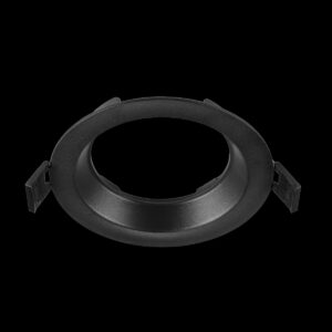 DOWNLIGHT V 100, leicht versenkte Abdeckung schwarz