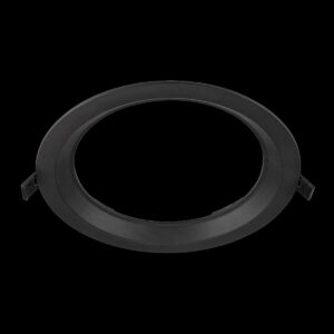 DOWNLIGHT V 200, leicht versenkte Abdeckung schwarz