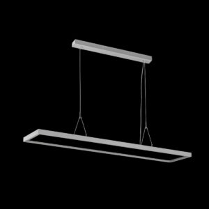 WORKLIGHT, Pendelleuchte silber 57 W 4000 K 80°