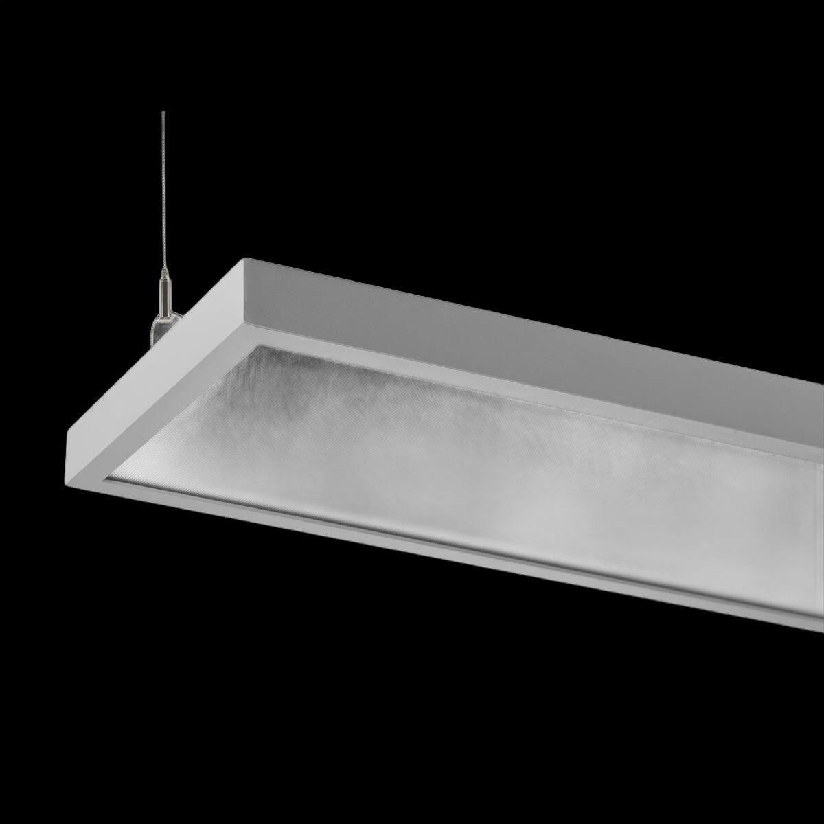 WORKLIGHT PRO 150, Pendelleuchte, 150 cm, 4000 K, DALI, Touch, grau – Bild 2