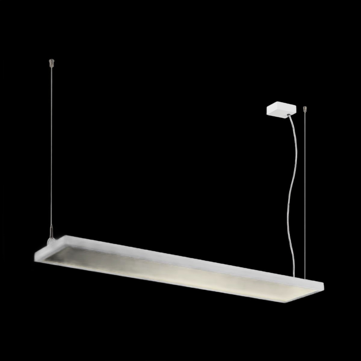 WORKLIGHT PRO 120, Pendelleuchte, 120 cm, 4000 K, DALI, Touch, weiß