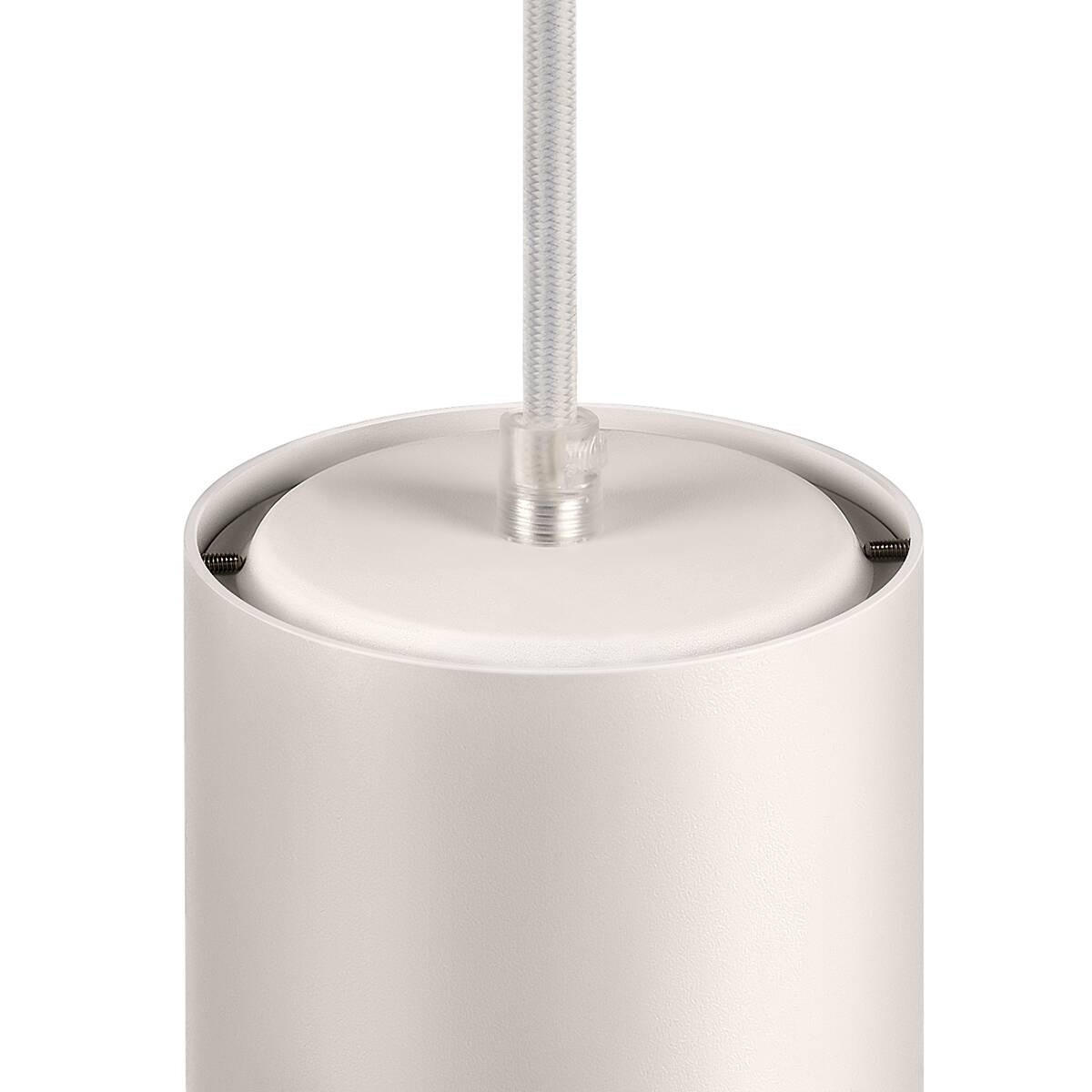 NUMINOS® M PD, PHASE, Pendelleuchte, Pendellänge 250 cm, 3000 K, 14 Watt, 24°, Phasenabschnitt, matt weiß / matt schwarz – Bild 2