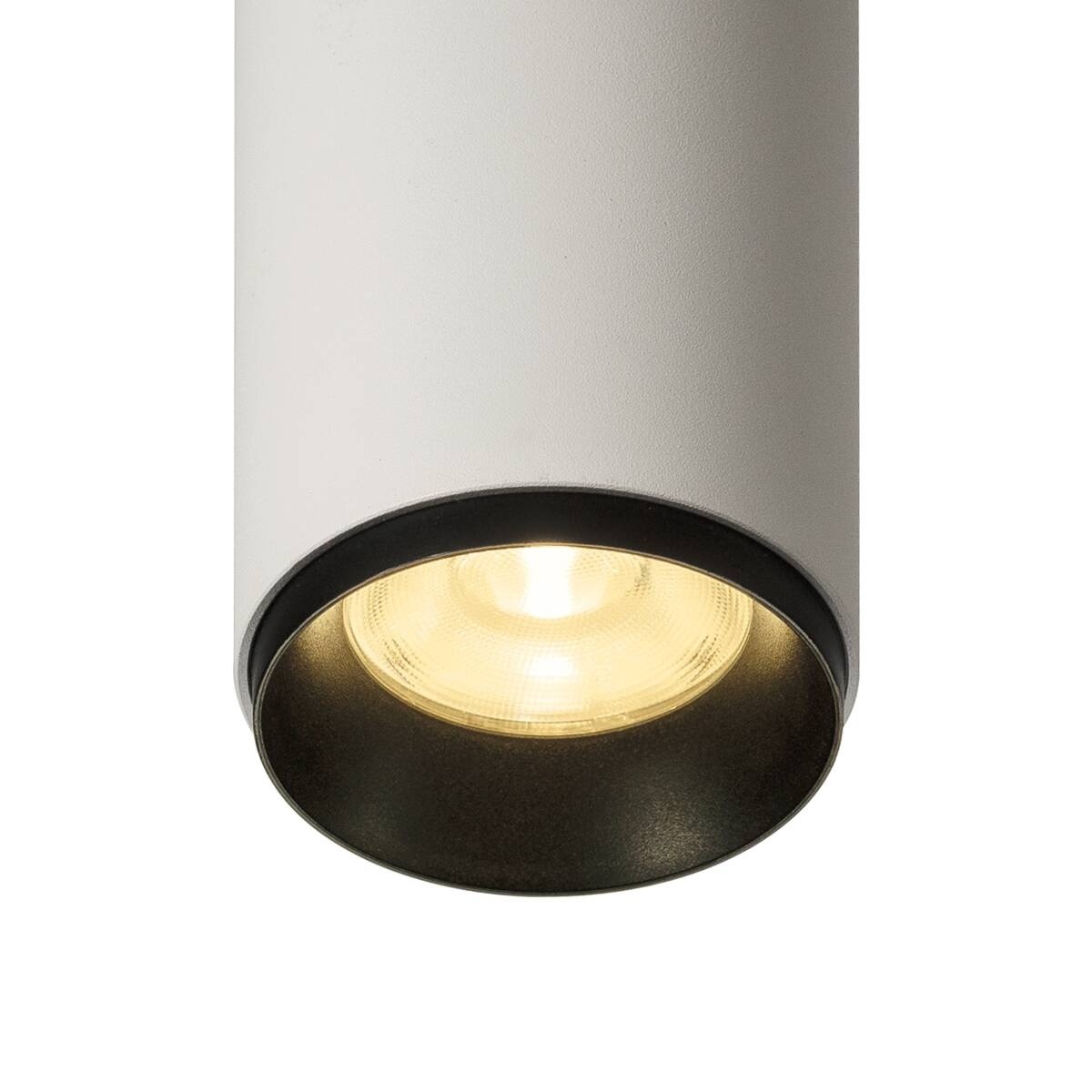 NUMINOS® M PD, PHASE, Pendelleuchte, Pendellänge 250 cm, 3000 K, 14 Watt, 36°, Phasenabschnitt, matt weiß / matt schwarz – Bild 3