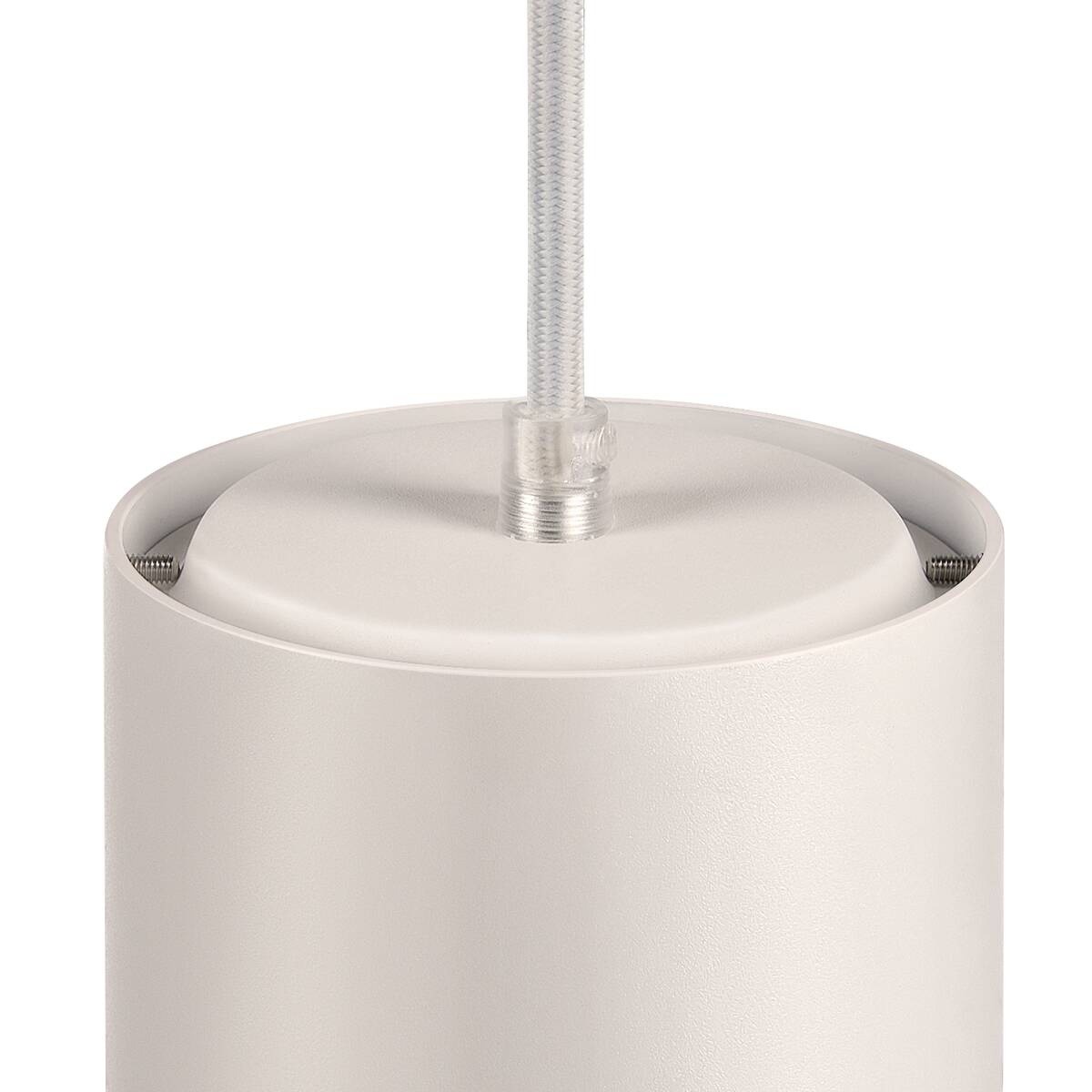 NUMINOS® L PD, PHASE, Pendelleuchte, Pendellänge 250 cm, 2700 K, 20 Watt, 24°, Phasenabschnitt, matt weiß / matt schwarz – Bild 2