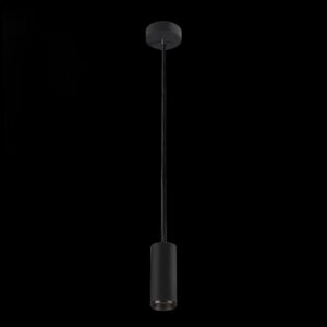 NUMINOS® S PD, DALI, Pendelleuchte, Pendellänge 250 cm, 4000 K, 7,8 Watt, 60°, DALI, matt schwarz