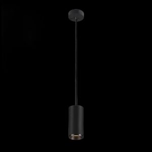 NUMINOS® M PD, DALI, Pendelleuchte, Pendellänge 250 cm, 2700 K, 13 Watt, 36°, DALI, matt schwarz