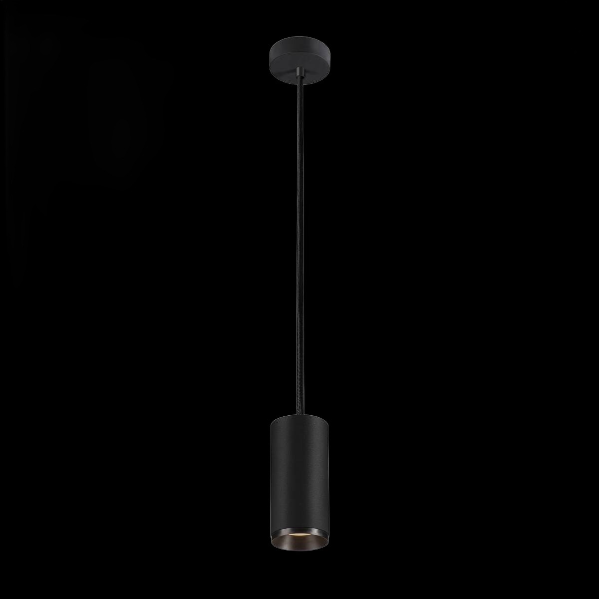 NUMINOS® M PD, DALI, Pendelleuchte, Pendellänge 250 cm, 3000 K, 13 Watt, 60°, DALI, matt schwarz