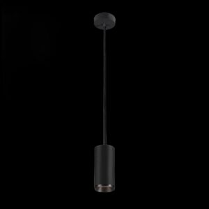 NUMINOS® M PD, DALI, Pendelleuchte, Pendellänge 250 cm, 4000 K, 13 Watt, 36°, DALI, matt schwarz