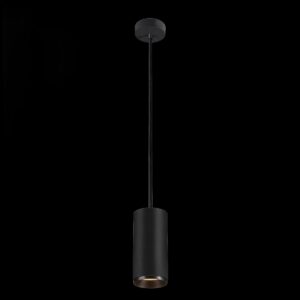 NUMINOS® L PD, DALI, Pendelleuchte, Pendellänge 250 cm, 2700 K, 19 Watt, 36°, DALI, matt schwarz