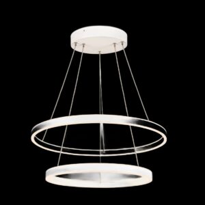 ONE DOUBLE PD DALI UP/DOWN, Indoor LED Pendelleuchte weiß CCT switch 3000/4000 K