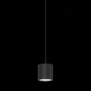 OCULUS, Indoor LED Pendelleuchte single schwarz DIM-TO-WARM 2000-3000 K