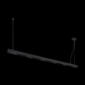 Q-LINE®, LED Indoor Pendelleuchte, 2 m, BAP, schwarz, 3000 K