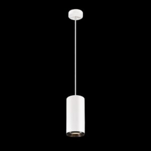 NUMINOS® XL PD, DALI, Pendelleuchte, Pendellänge 250 cm, 3000 K, 27 Watt, 36°, DALI, matt weiß / matt schwarz