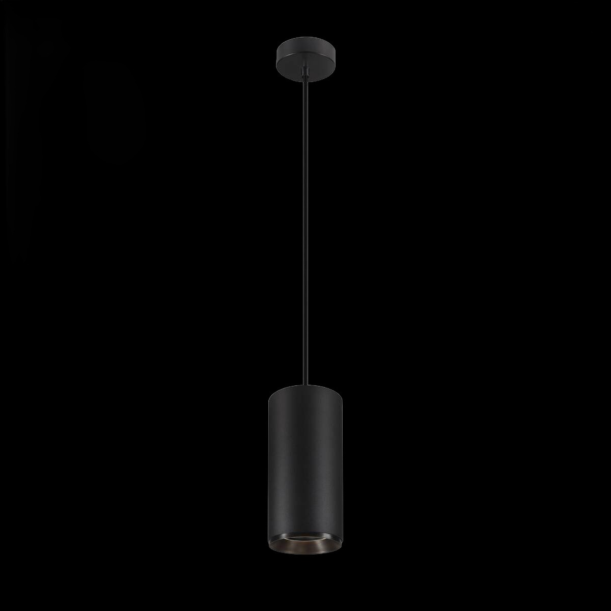 NUMINOS® XL PD, DALI, Pendelleuchte, Pendellänge 250 cm, 4000 K, 27 Watt, 24°, DALI, matt schwarz