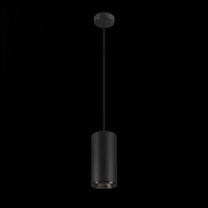 NUMINOS® XL PD, PHASE, Pendelleuchte, Pendellänge 250 cm, 4000 K, 28 Watt, 36°, Phasenabschnitt, matt schwarz