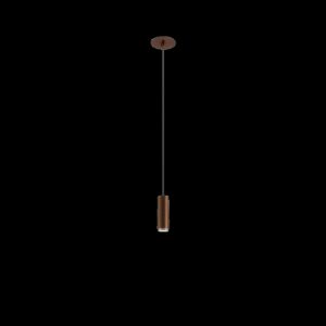 LALU®, Pendelleuchte, Led Base, Einbau, Mix&Match, 150 cm, 9.5 W, 3000 K, PHASE, bronze