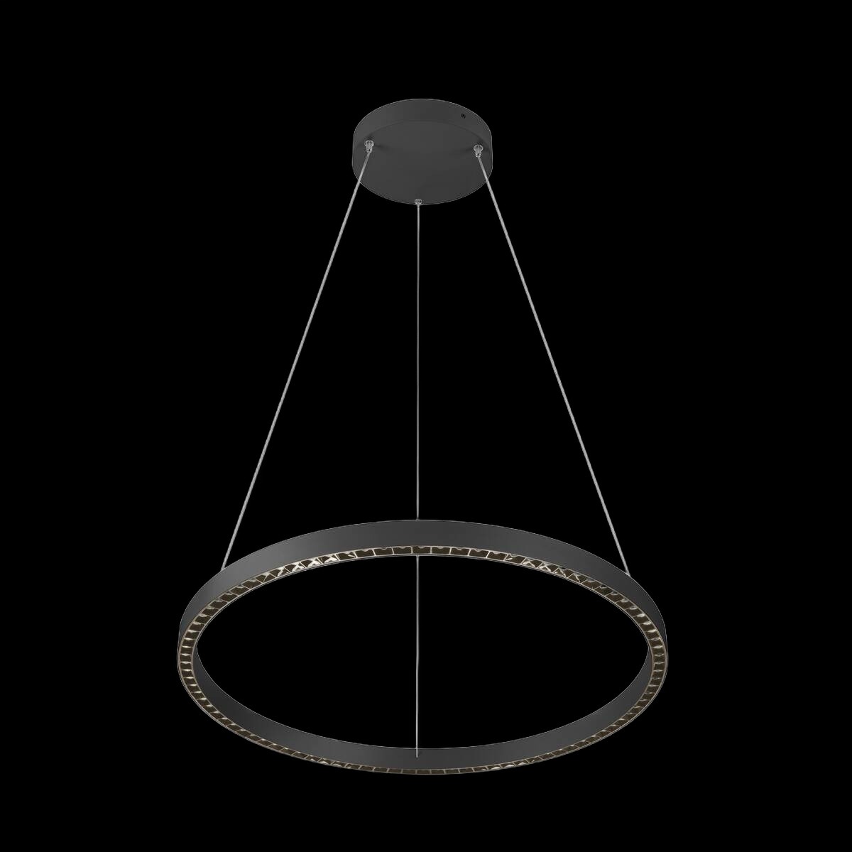 ONE CUBE UP/DOWN, Pendelleuchte, 300 cm, 4000 K, DALI 2, Touch, schwarz