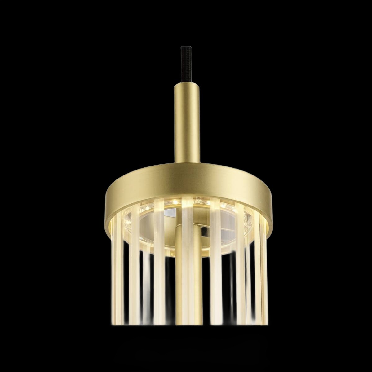QUIMERA, Pendelleuchte, Pendellänge 150 cm, 2700/3000 K, PHASE, gebürstet messing – Bild 3