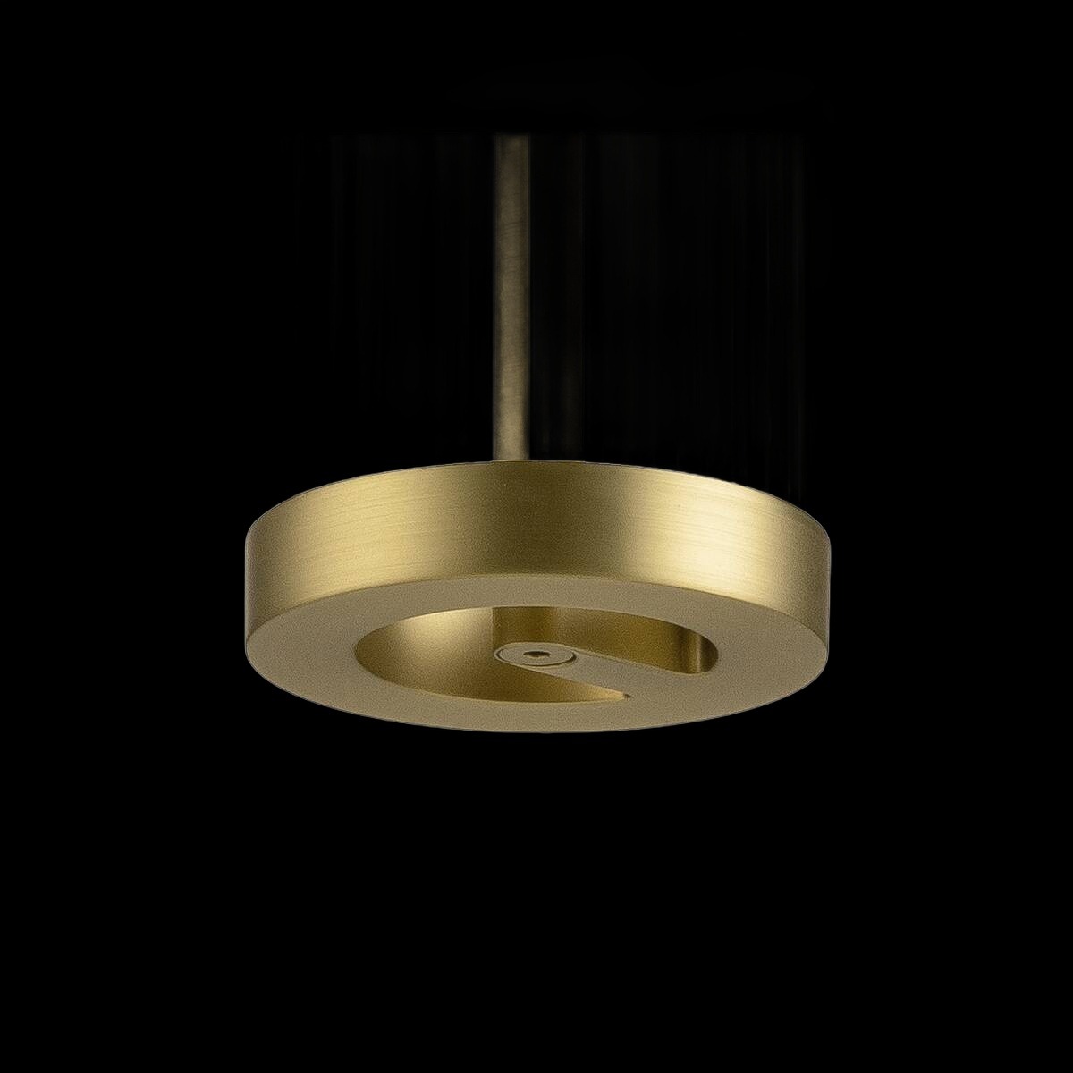 QUIMERA, Pendelleuchte, Pendellänge 150 cm, 2700/3000 K, PHASE, gebürstet messing – Bild 4