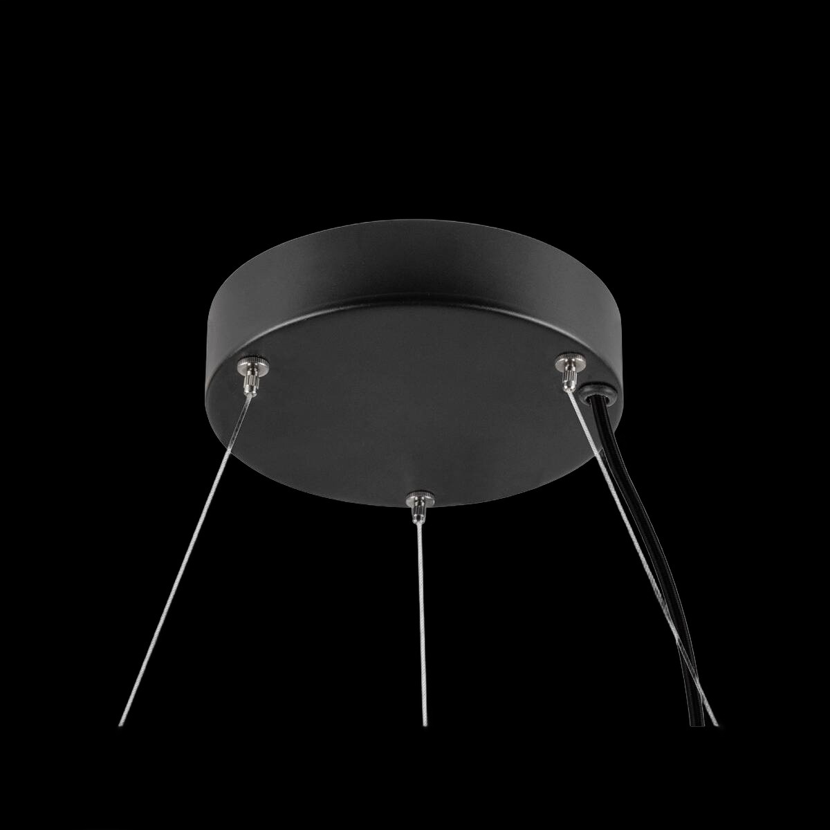 MEDO® RING 90, Pendelleuchte, Pendellänge 300 cm, 3000/4000 K, 110°, PHASE, schwarz – Bild 2