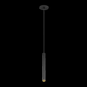 GRIP! S, Pendelleuchte, PHASE, Pendellänge 200 cm, 3000 K, 29°, schwarz / gold