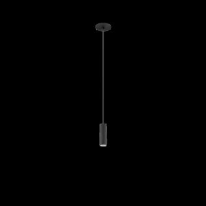 LALU®, Pendelleuchte, LED Base, Mix&Match, recessed canopy, Pendellänge 200 cm, 2700/3000K, 40°, PHASE, schwarz