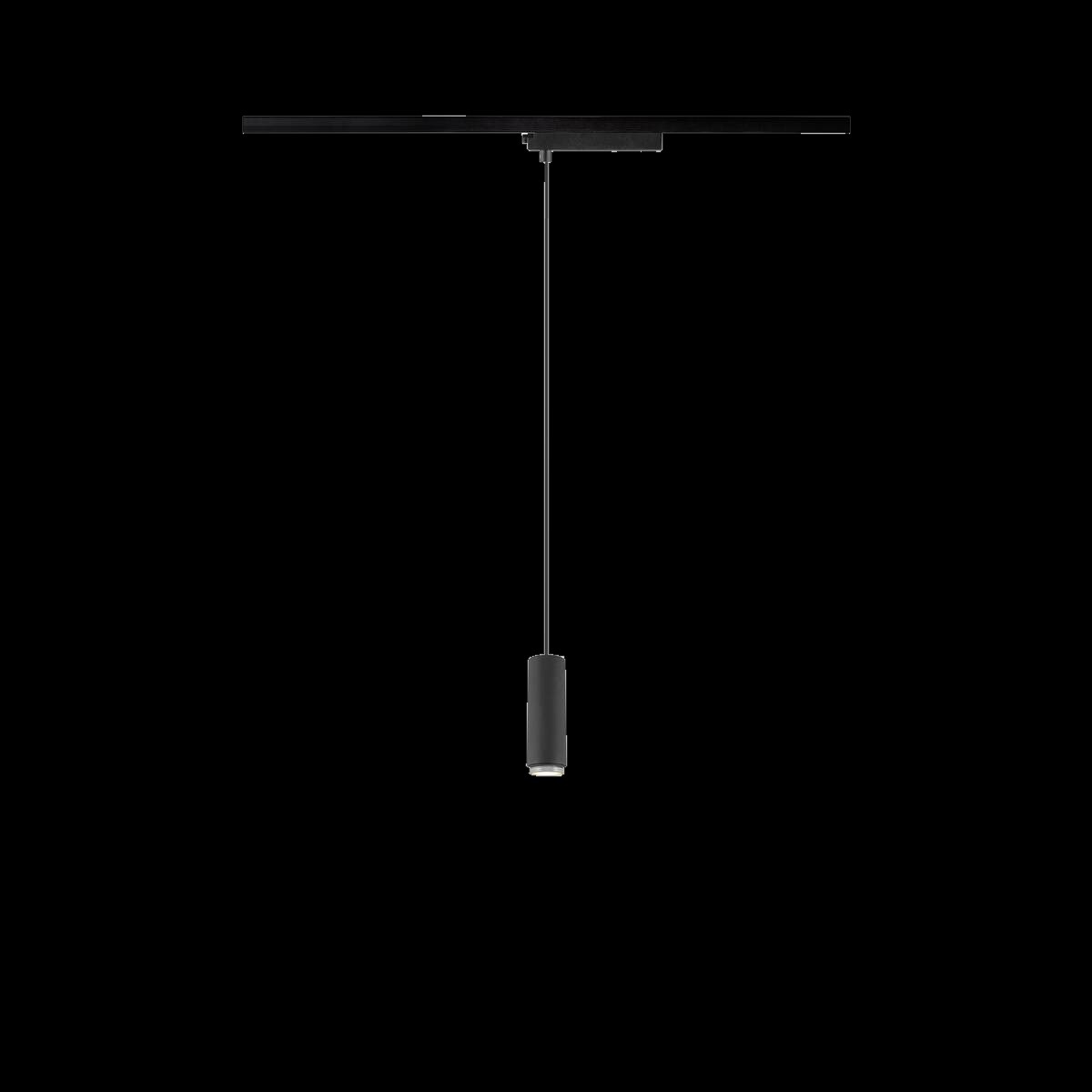 LALU®, 1~Pendelleuchte, PHASE, LED Base, Mix&Match, Pendellänge 200 cm, 2700/3000K, 40°, schwarz