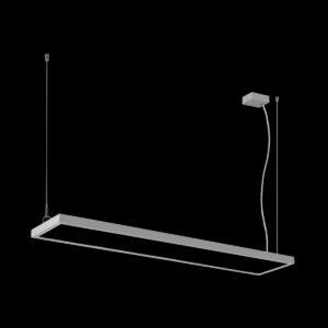 WORKLIGHT PRO 120, Pendelleuchte, 120 cm, 4000 K, DALI, Touch, grau
