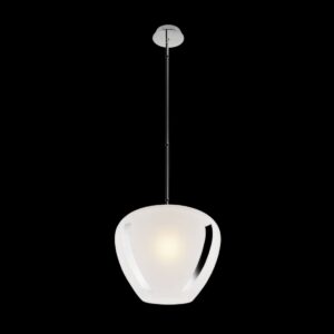 PANTILO CONVEX 40, Pendelleuchte, 150 cm, E27, max. 40 W, weiß