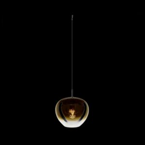 PANTILO CONVEX 29, Pendelleuchte, 250 cm, E27, max. 40 W, gold