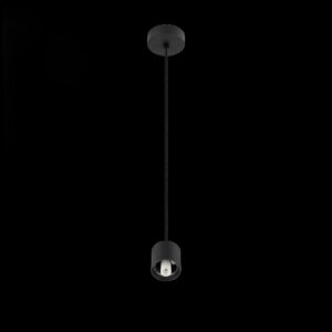 VARYT, Pendelleuchte, E14, Pendellänge 150 cm, 1x max. 6 W, schwarz