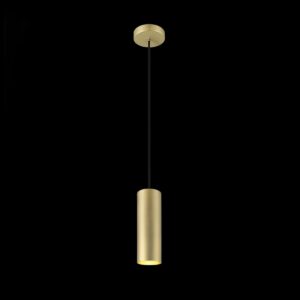 ENOLA®, Pendelleuchte, Pendellänge 150 cm, E27, 1x max. 50 W, matt gold