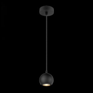 LIGHT EYE® 90, Pendelleuchte, GU10, Pendellänge 150 cm, 1x max. 6 W, matt schwarz
