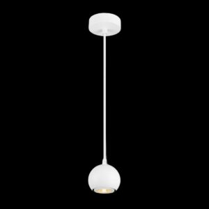 LIGHT EYE® 90, Pendelleuchte, GU10, Pendellänge 150 cm, 1x max. 6 W, matt weiß