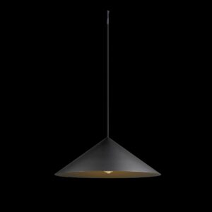 MAGICO 55, Pendelleuchte, E27, Pendellänge 180 cm, 1x max. 10 W, matt schwarz