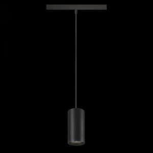 NUMINOS® S, 48V Pendelleuchte, Pendellänge 150 cm, 4000 K, 40°, DALI 2, matt schwarz