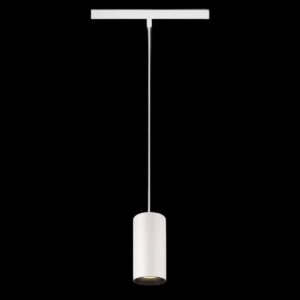 NUMINOS® S 48V TRACK, DALI, Pendelleuchte, weiß / schwarz, 16 W, 1030 lm, 3000 K, CRI 90, 40°