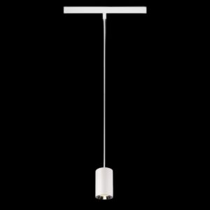 NUMINOS® XS 48V TRACK, DALI, Pendelleuchte, weiß / chrom, 8.7 W, 720 lm, 3000 K, CRI 90, 55°