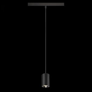 NUMINOS® XS 48V TRACK, DALI, Pendelleuchte, schwarz / chrom, 8.7 W, 730 lm, 3000 K, CRI 90, 20°