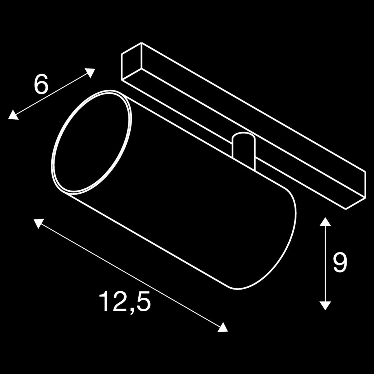 NUMINOS® S 48V TRACK, DALI, Spot, weiß / weiß, 16 W, 1050 lm, 2700 K, CRI 90, 40° – Bild 4