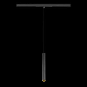 GRIP! S, 48V Pendelleuchte, Pendellänge 200 cm, 3000 K, 29°, DALI, schwarz / gold