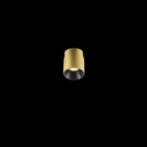 FIX-IT!, 48V, DALI, rund, Standard track, Spot, 3000K, 6.6 W, 36°, gold / schwarz