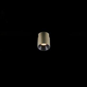 FIX-IT!, 48V, DALI, rund, Surface mounted track, Spot, 2700K, 6.6 W, 36°, bronze / schwarz