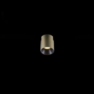 FIX-IT!, 48V, DALI, rund, Surface mounted track, Spot, 2000-3000K, 7.4 W, 36°, bronze / schwarz