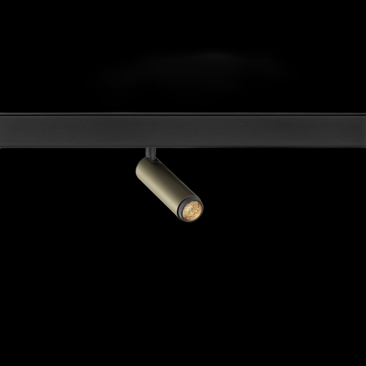 GRIP! S, 48V Spot, deep & recessed track, zylindrisch, 2700K, 9.8 Watt, DALI, 29°, bronze / schwarz