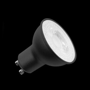 LED Leuchtmittel QPAR51, GU10, 3000 K, schwarz